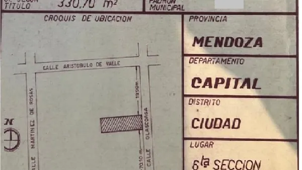 Lote en Olascoaga 1800