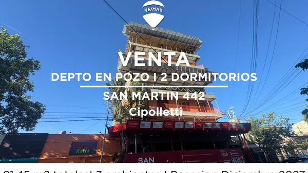 Departamento en San Martin 400
