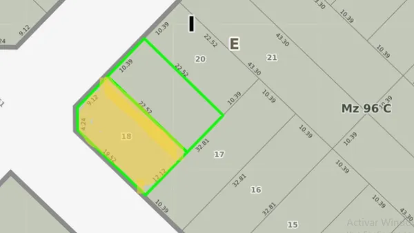 Lote en Calle 30 3000