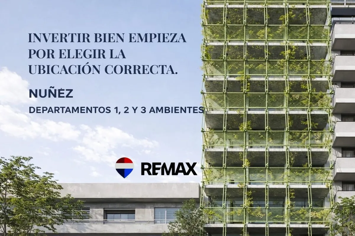 Departamento en Nuñez 2300