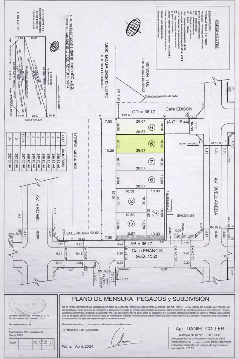 Lote en Deán Funes 1600