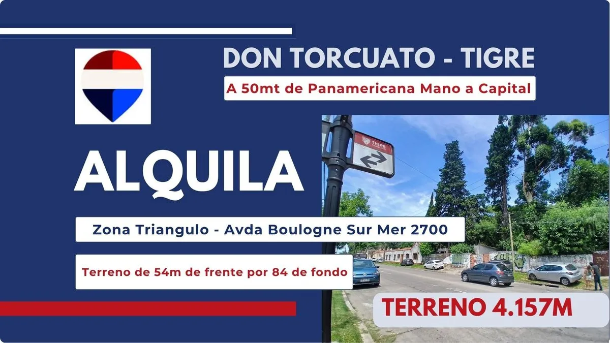Lote en Avenida Boulogne Sur Mer 2700