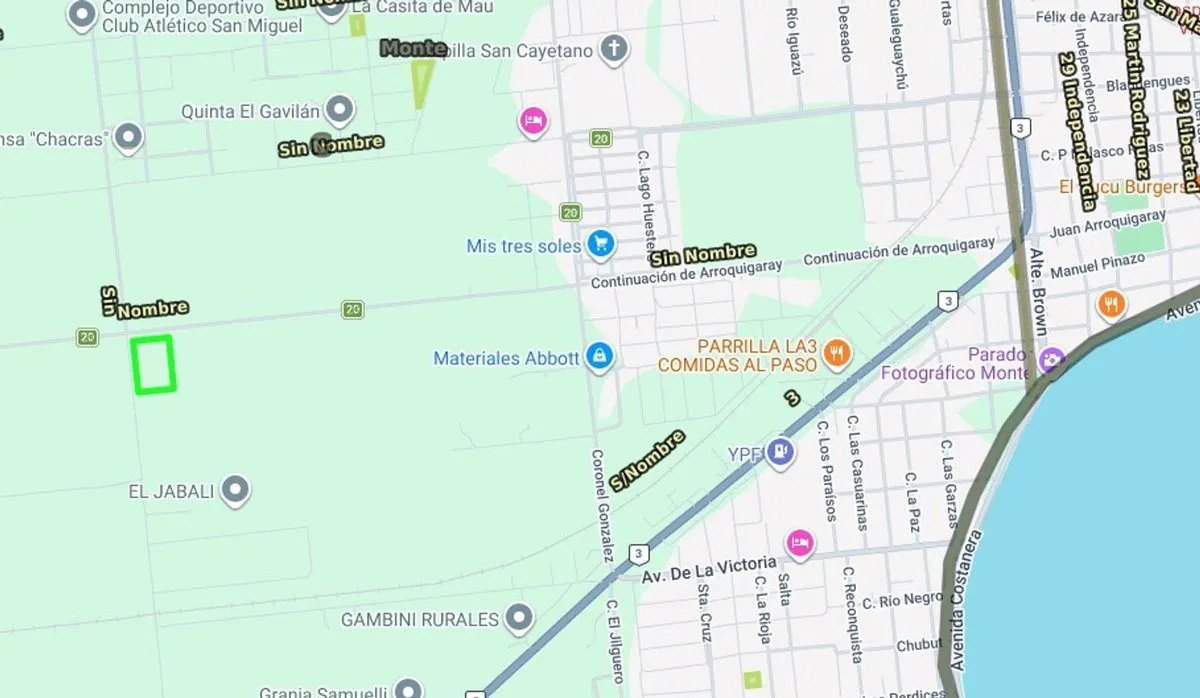 Lote en Juan Arroquigaray Parcela Cuatro-a Chacra Ventidos S/N