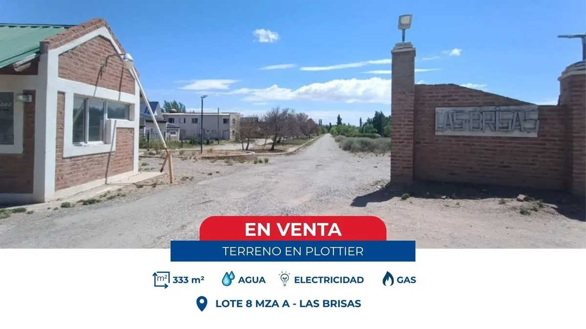Lote en Barrio Las Brisas, Lote 8 Mza A S/N