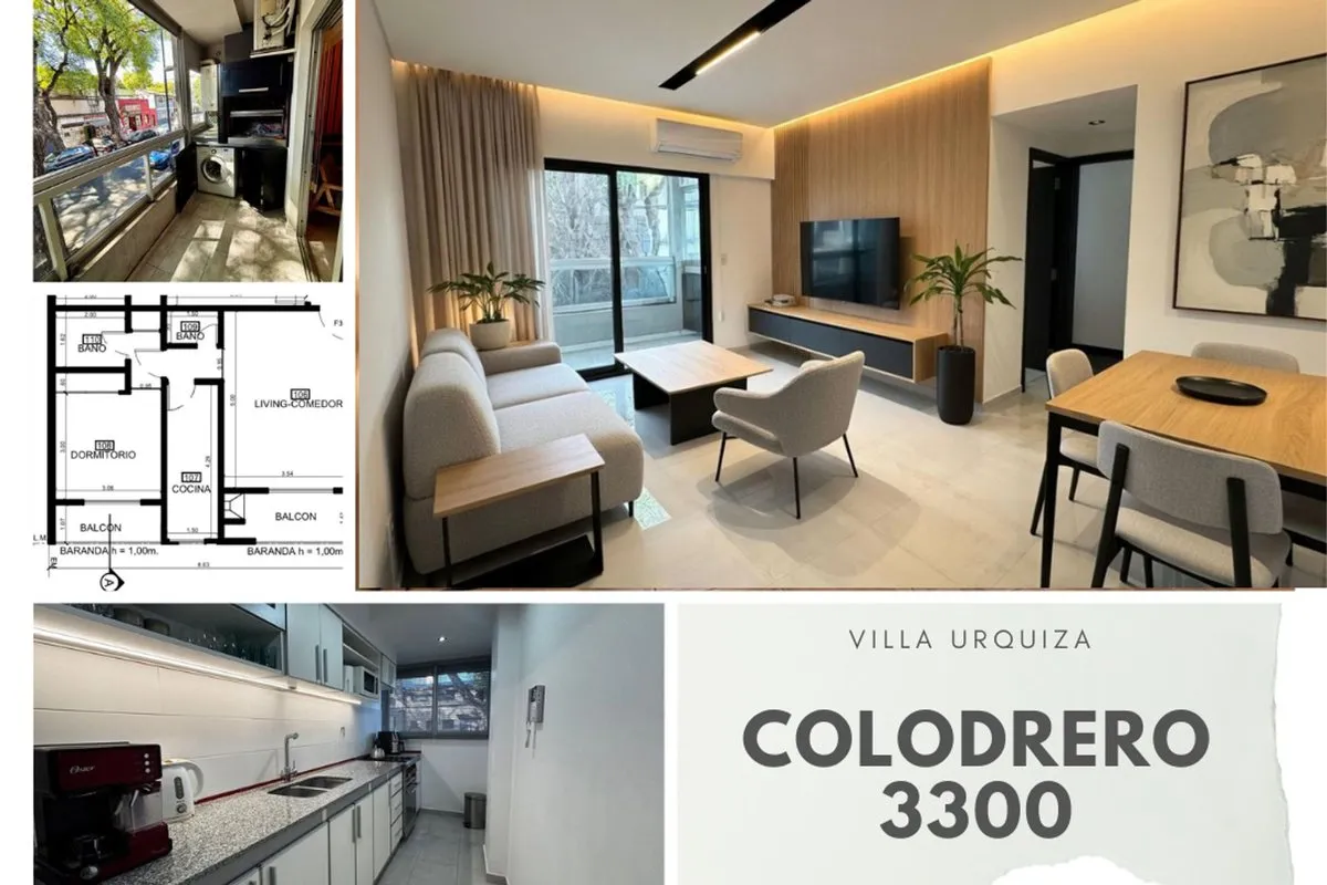 Departamento en Díaz Colodrero 3300