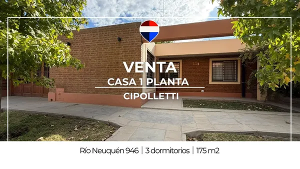 Casa en Rio Neuquen 900
