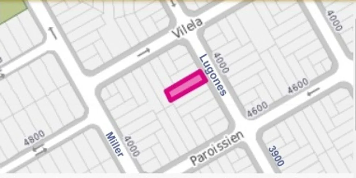 Lote en Lugones 4000
