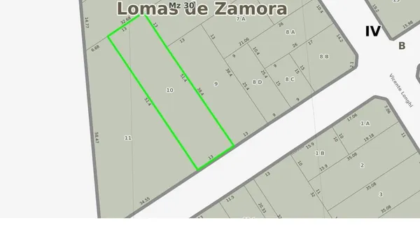 Lote en Jacinto Rosso 0