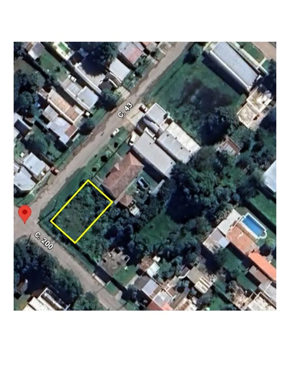 Lote en 43 Esquina 200 S/N