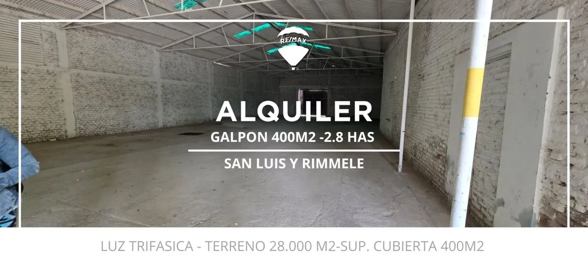 Galpon en San Luis 2800