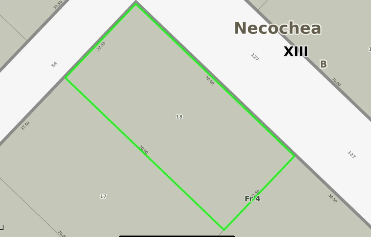 Lote en 131 y 54 S/N