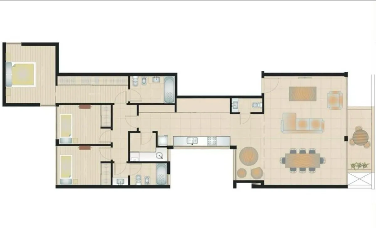 Departamento en Avenida Santamarina 600