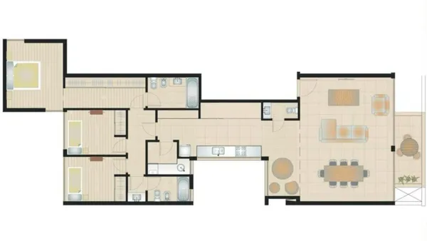 Departamento en Avenida Santamarina 600