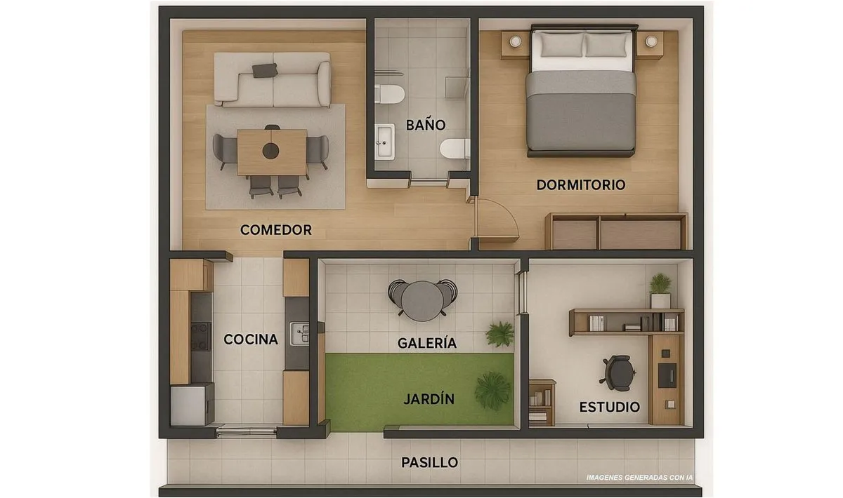 Departamento en Las Heras 3300