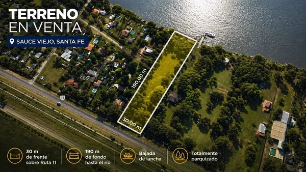 Lote en Ruta Nacional 11 Km 449,5 - Sauce Viejo 400