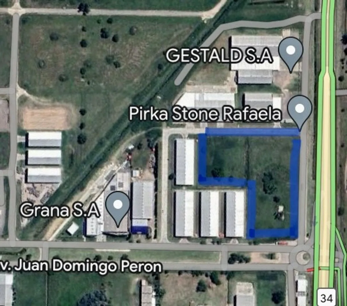 Lote en Avenida Juan Domingo Peron S/N