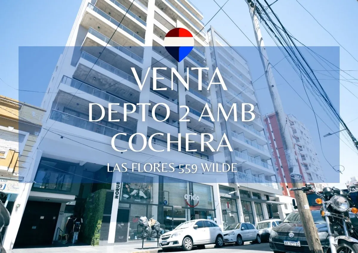 Departamento en Las Flores 500