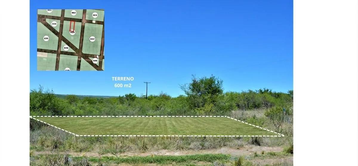 Lote en Algarrobos S/n Entre Calle 1 y Calle 3, Villa la Rivera S/N