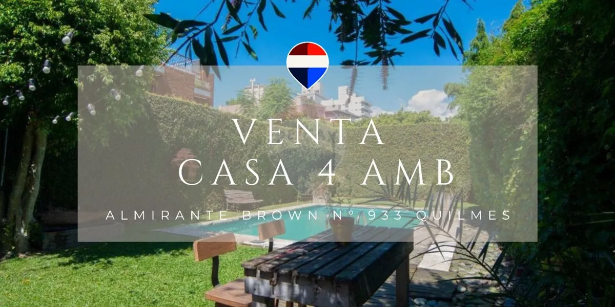 Casa en Almirante Brown 900