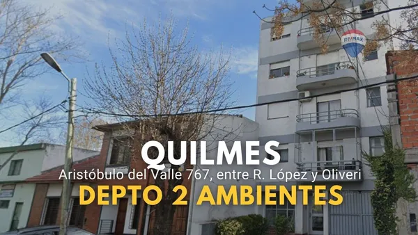 Departamento en Aristóbulo del Valle 700