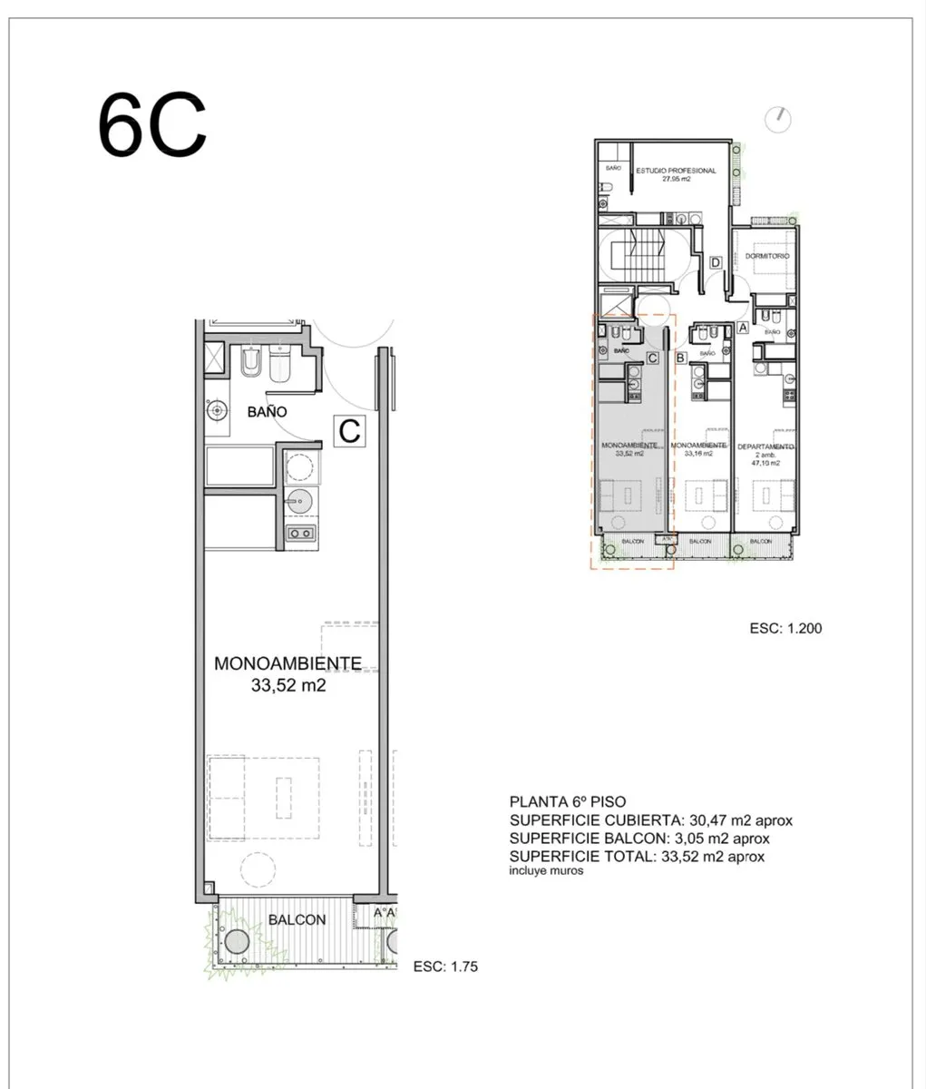 Departamento en Nuñez 2300