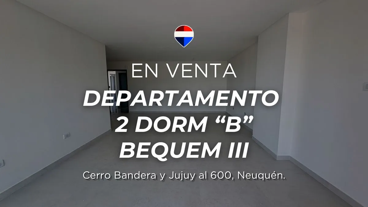 Departamento en Cerro Bandera 600