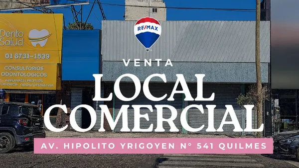 Local Comercial en Avenida Hipólito Yrigoyen 500