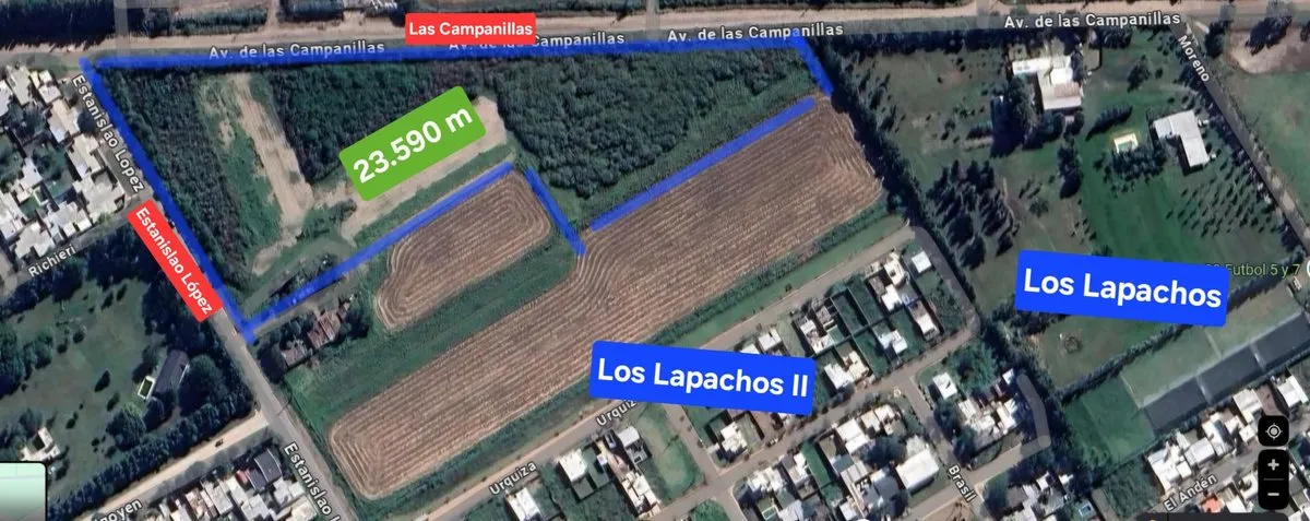 Lote en Estanislao Lopez y Las Campanillas S/N
