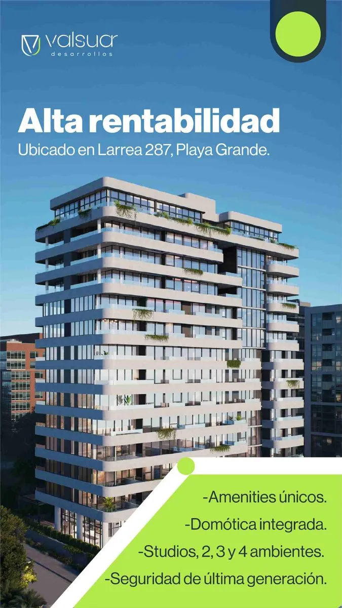 Departamento en Larrea 200