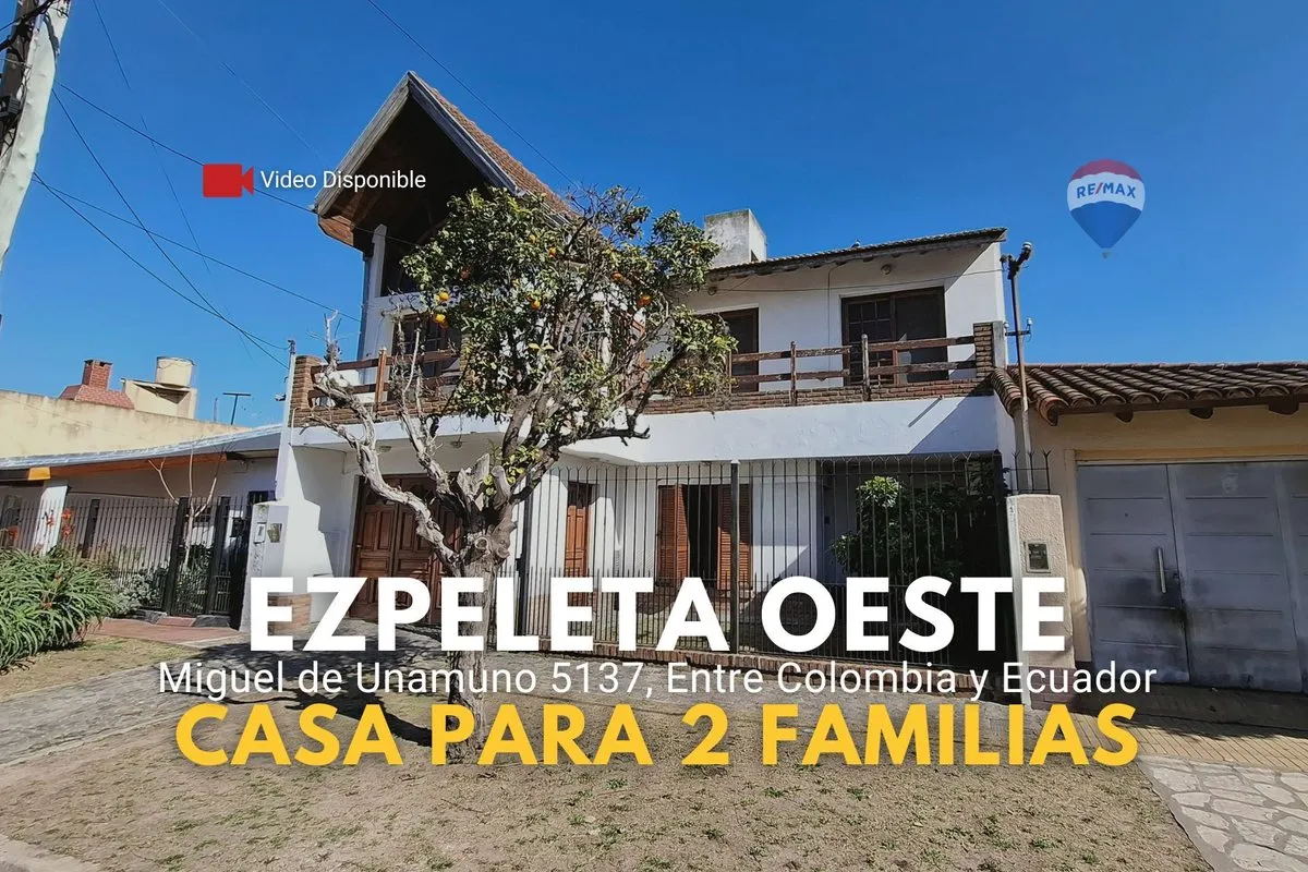 Casa en Miguel de Unamuno 5100