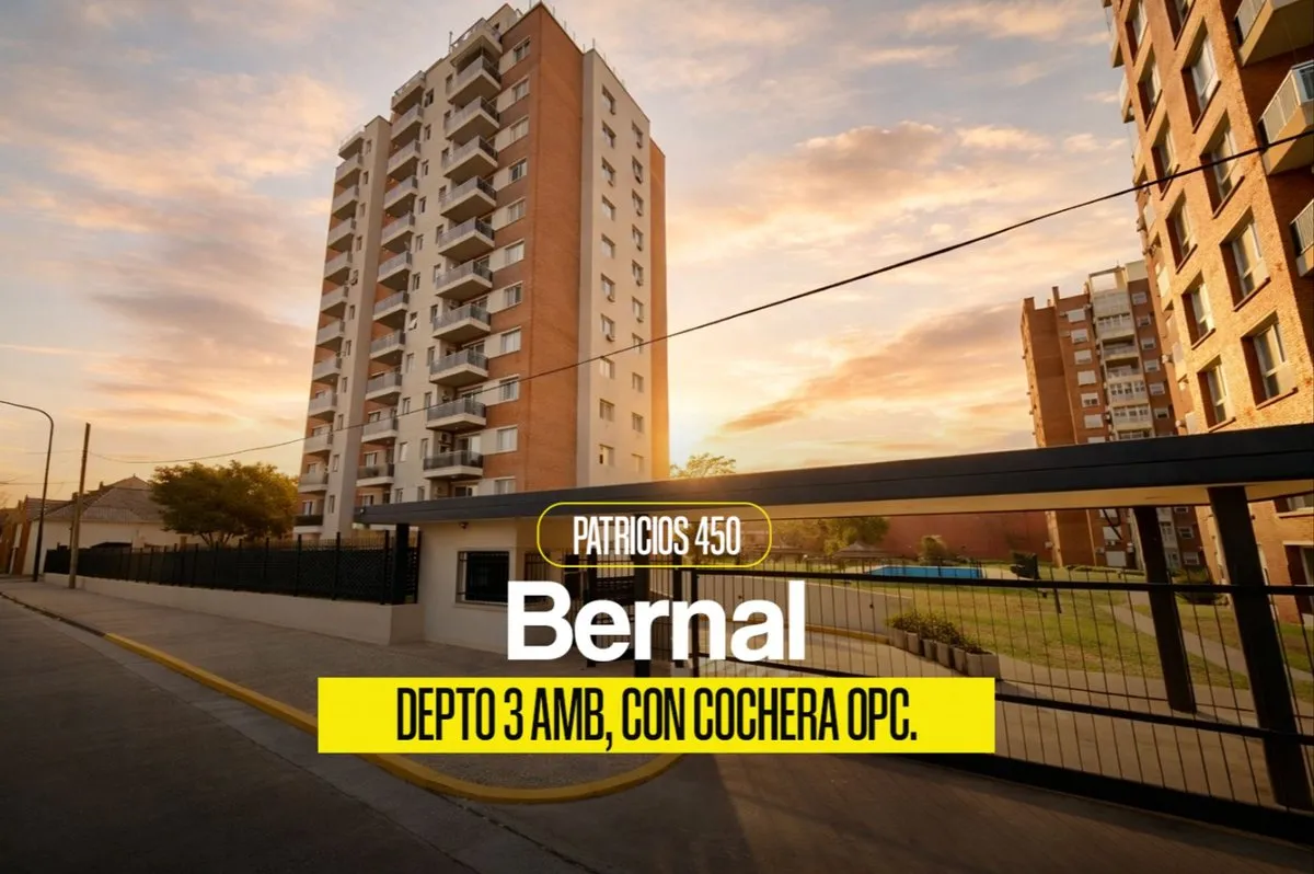 Departamento en Patricios 400