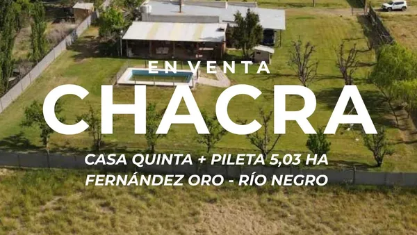 Quinta en La Esperanza, Fernandez Oro 2700