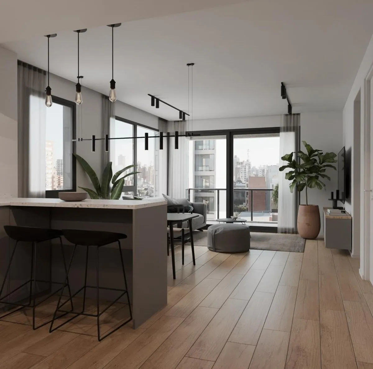 Departamento en Boulevard Pellegrini 2800