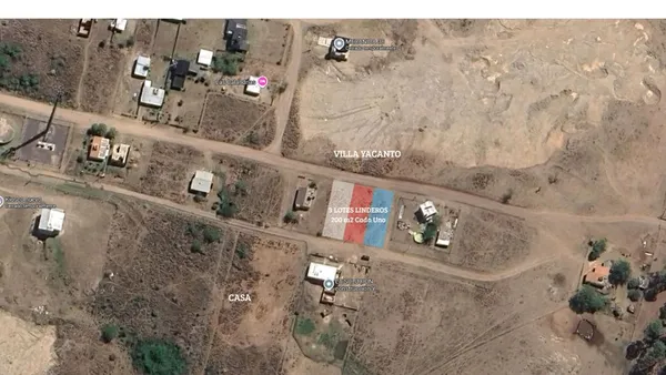 Lote en Lotes 5,6,7 Mz 93 Seccion D Villa Yacanto Calamuchita S/N