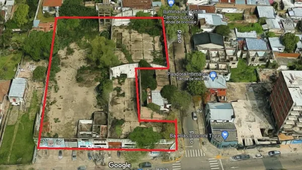 Lote en Avenida Italia 400