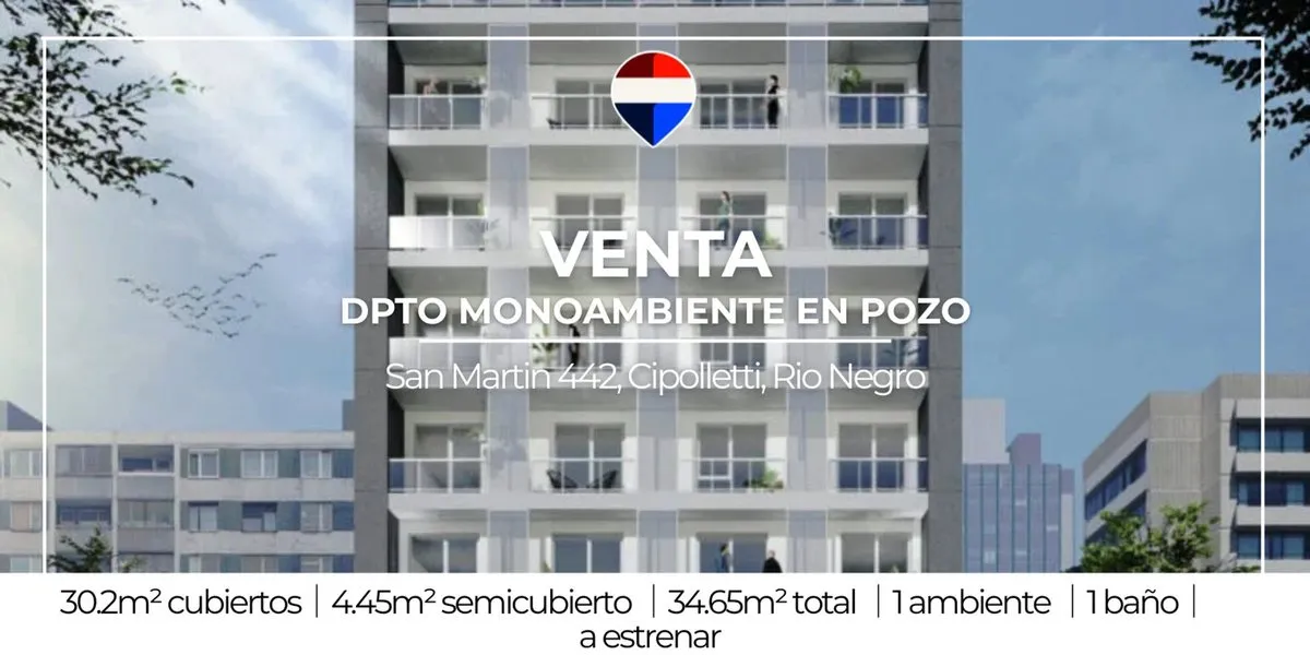 Departamento en San Martin 400