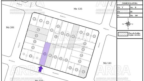 Lote en Rivadavia 300