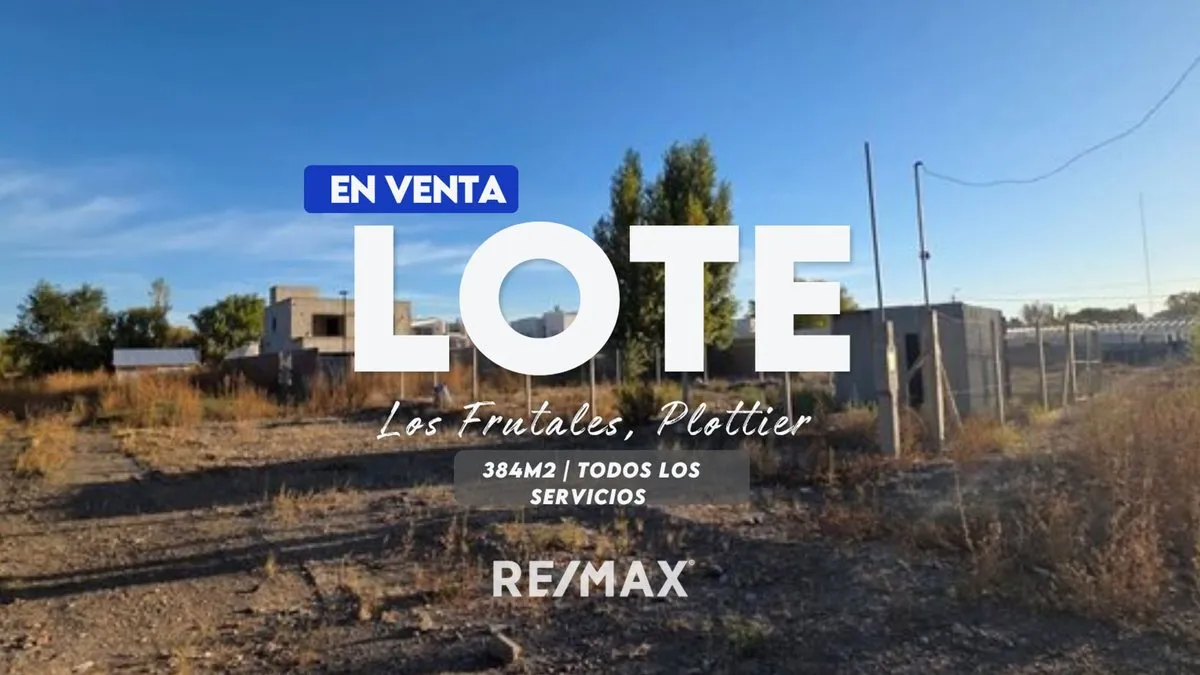 Lote en Barrio los Frutales, Lote 4 Manzana C S/N
