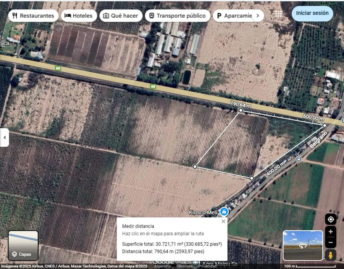 Lote en Ruta 60 4800