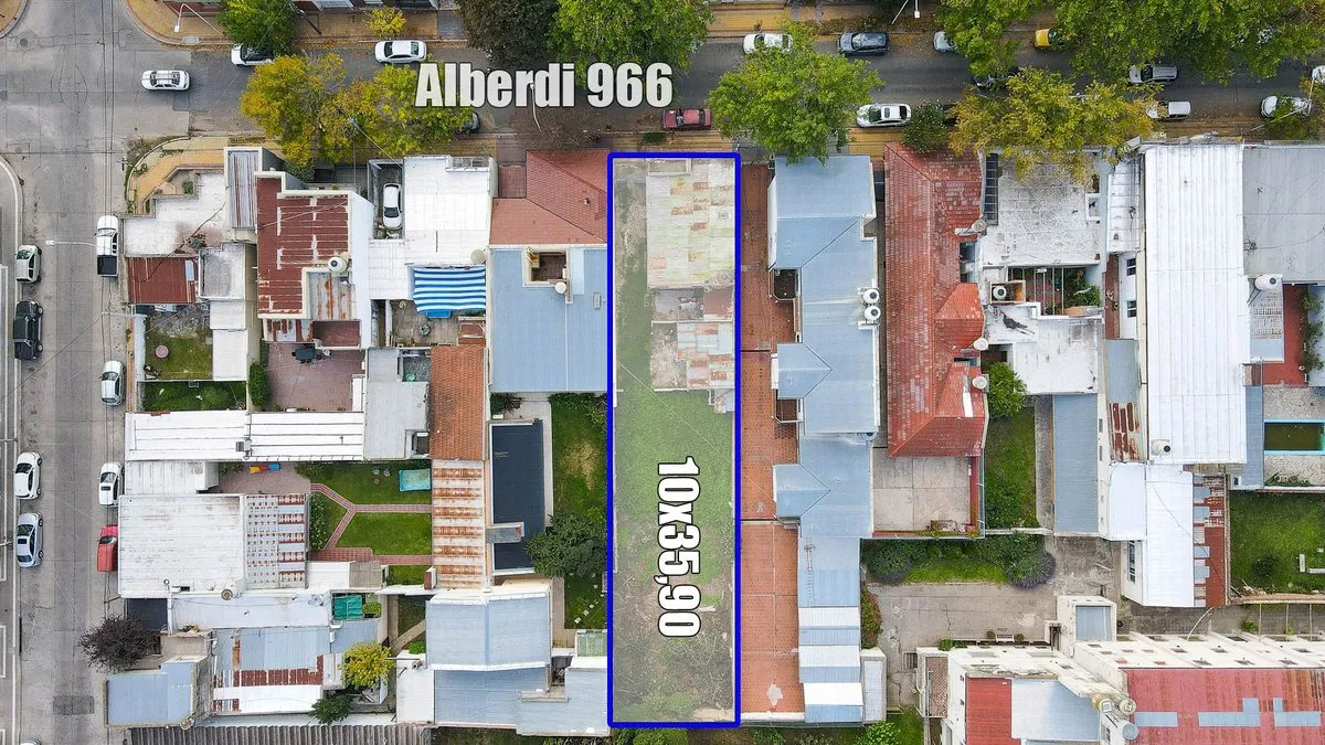 Lote en Alberdi 900