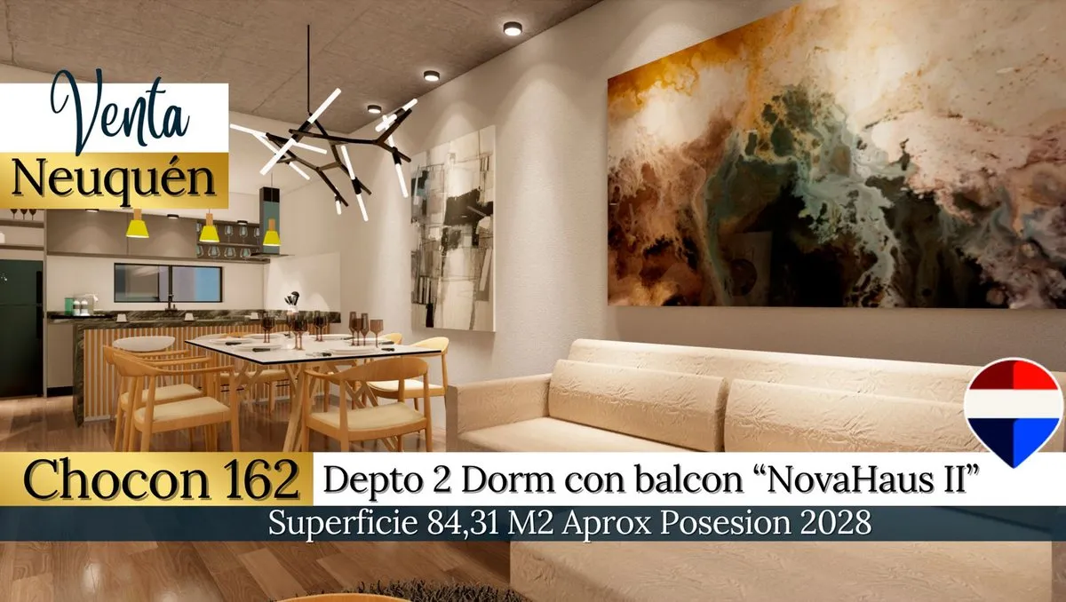 Departamento en El Chocón 100