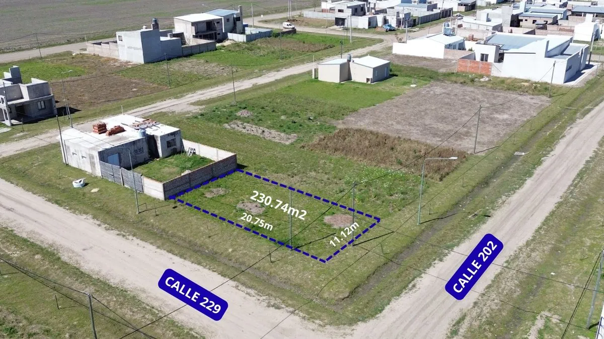 Lote en Calle 229 S/N