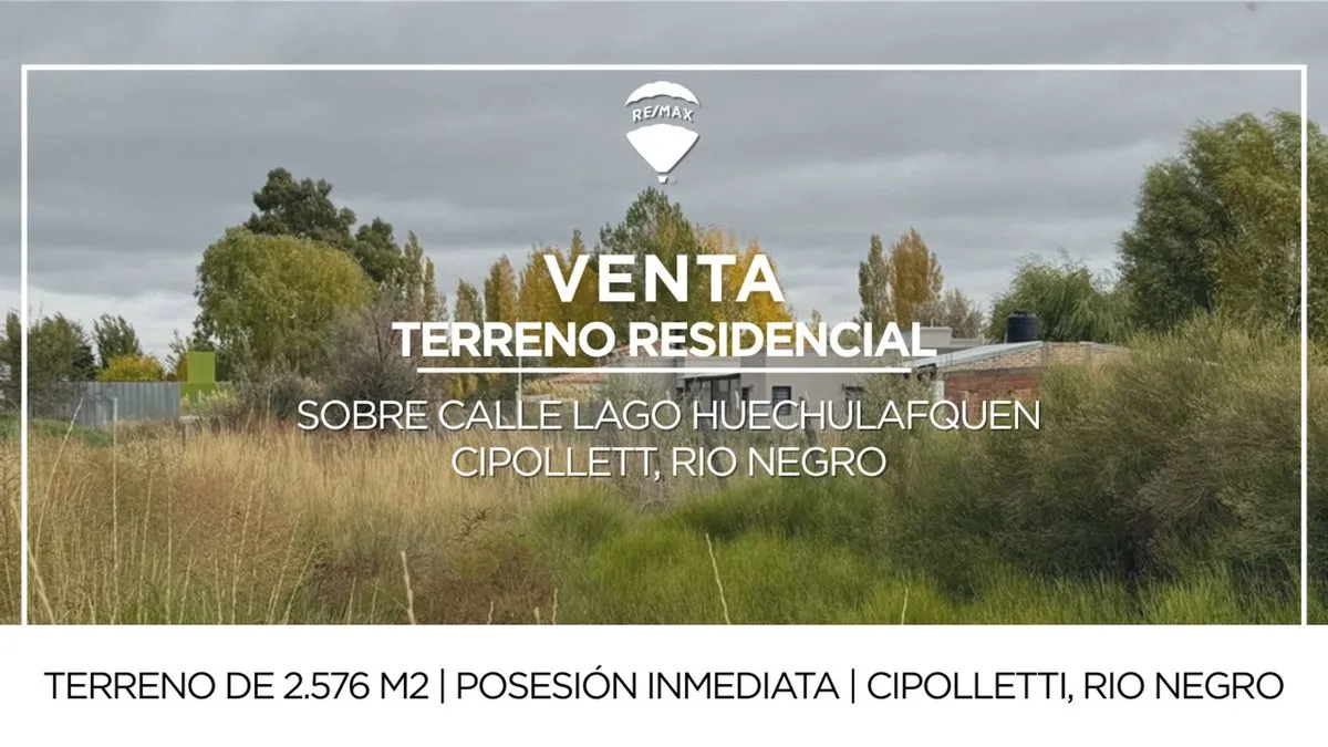 Lote en Lago Huechulafquen 0