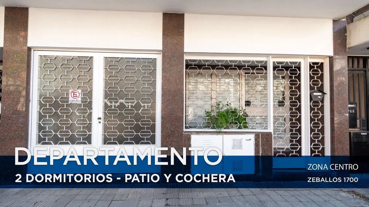 Departamento en Zeballos 1700