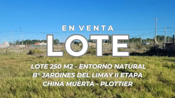 Lote en Barrio Jardines del Limay, Etapa Ii, Lote 11, Manzana 39 S/n, China Muerta, Confluencia, Neuquén S/N