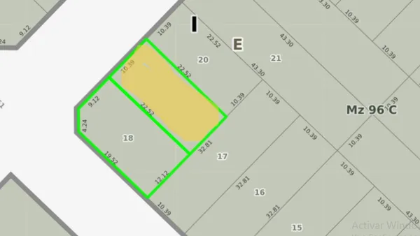 Lote en Calle 30 3000