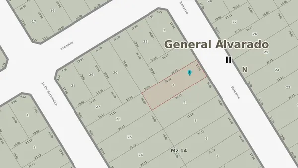Lote en Balcarce & Arenales S/N