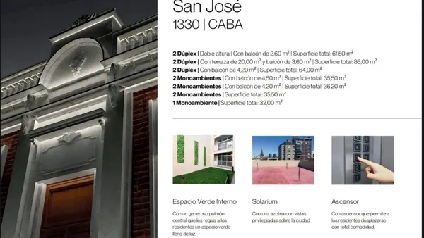 Departamento en San José 1300