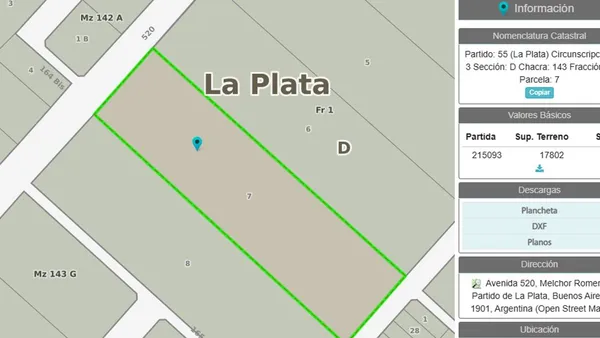 Lote en Avenida 520 Entre Las 161 y 165 0