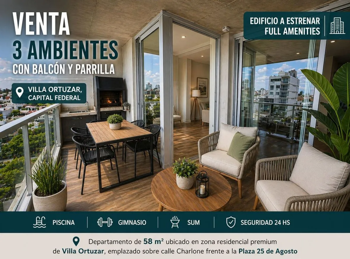 Departamento en Charlone 1400